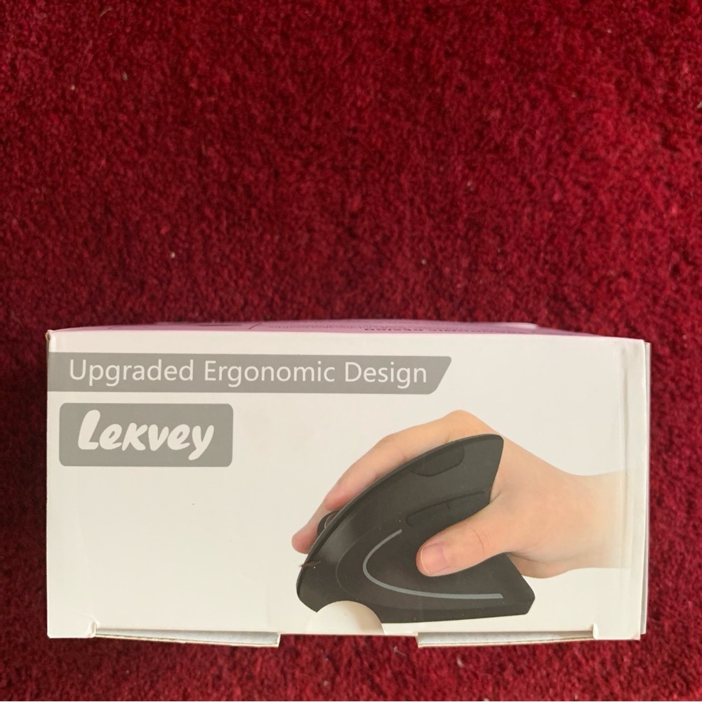 Black Ergonomic Vertical Mouse